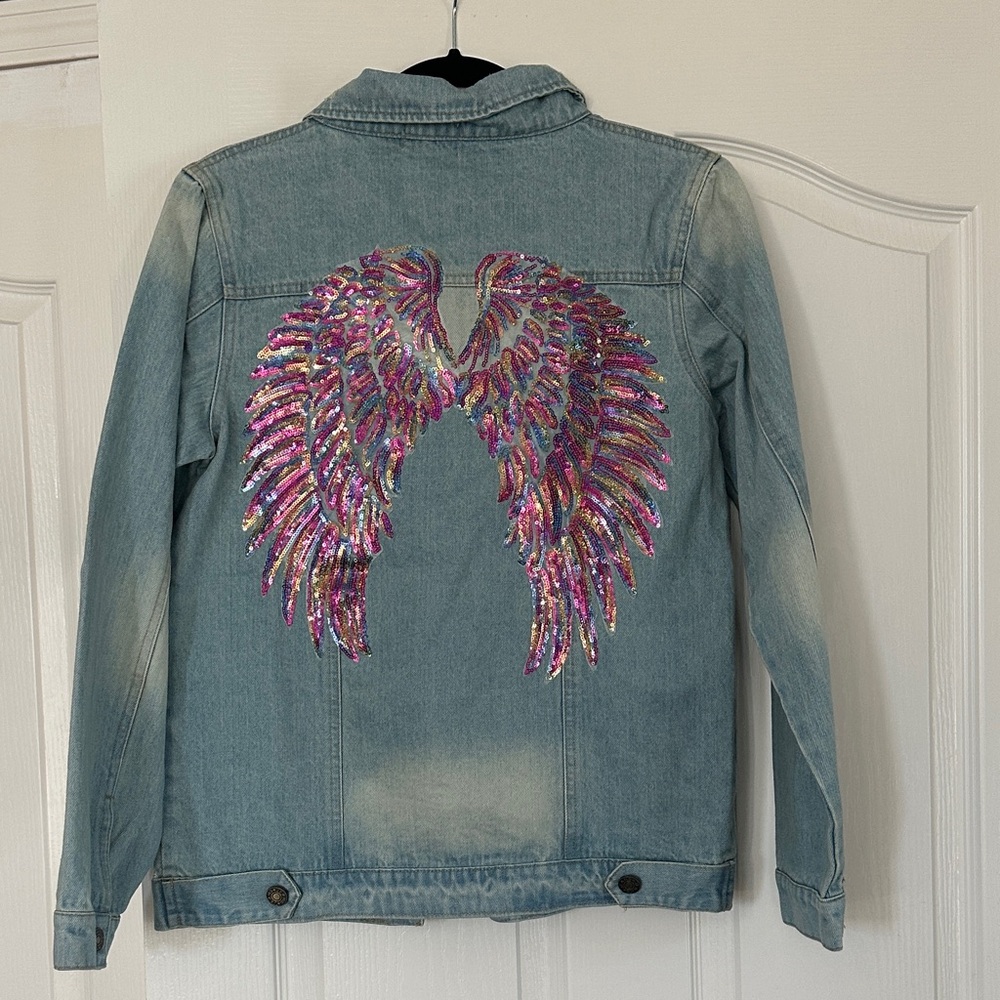 Lola and the boys for women Faded Blue Denim Jacket